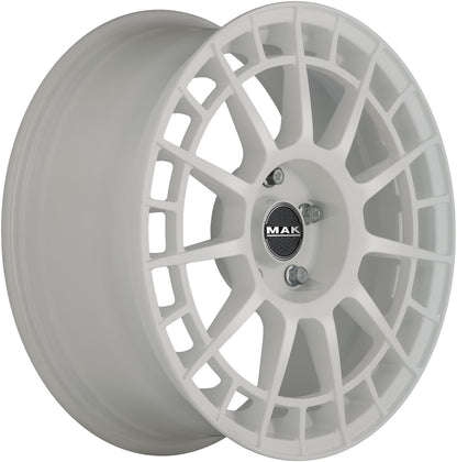 Mak NTT gloss white Alufelge 7x17 Zoll ET45 LK 5x100 ML72 – Bild 3
