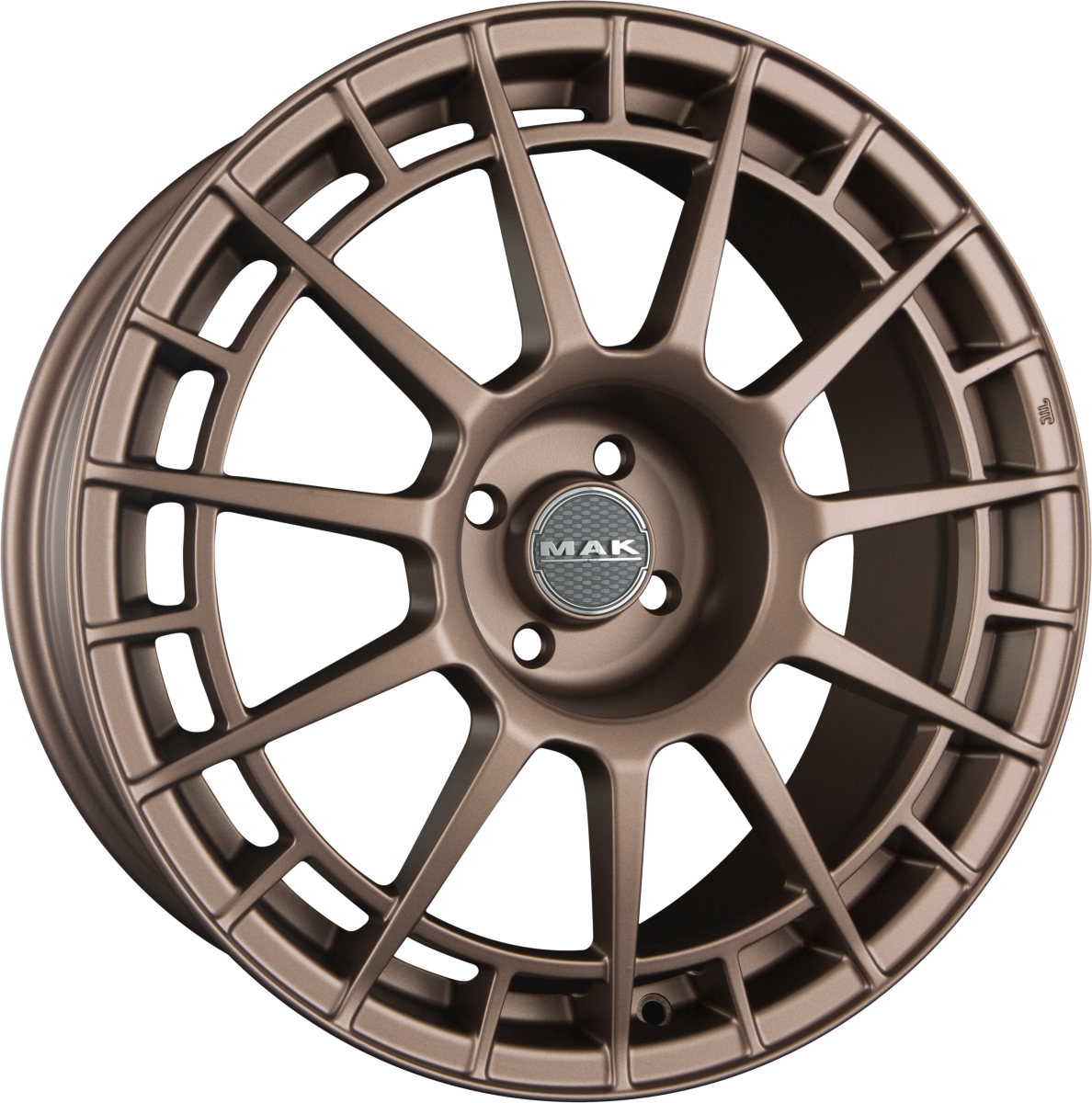 Mak NTT Matt Bronze Alufelge 7x17 Zoll ET42 LK 4x100 ML56.6 – Bild 2