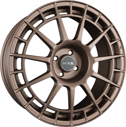 Mak NTT Matt Bronze Alufelge 7x17 Zoll ET42 LK 4x100 ML56.6 – Bild 2