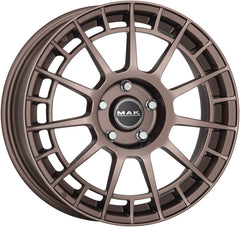 Mak NTT matt bronze Alufelge 7x17 Zoll ET45 LK 5x100 ML72