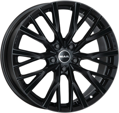 Mak Kent gloss black Alufelge 10x22 Zoll ET42.5 LK 5x120 ML72.6