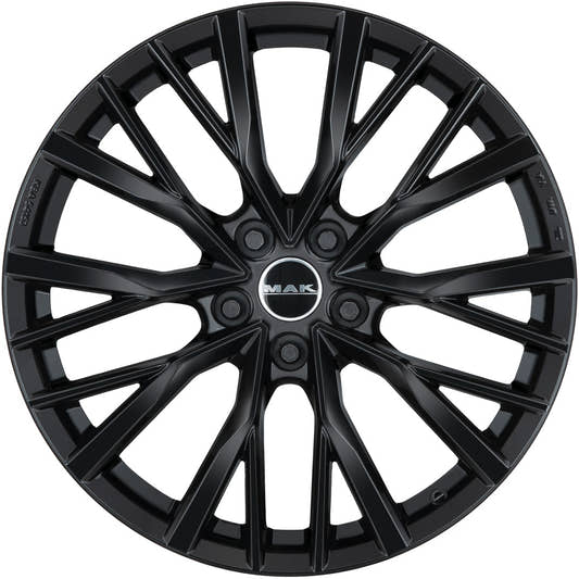 Mak Kent gloss black Alufelge 8.5x21 Zoll ET38 LK 5x120 ML72.6 – Bild 2