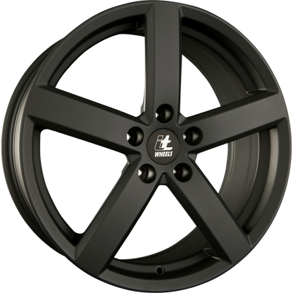 itWheels Eros ECE Matt Schwarz Alufelge 7x16 Zoll ET40 LK 5x120 ML72.6 – Bild 2