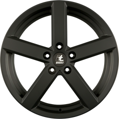 itWheels Eros ECE Matt Schwarz Alufelge 7x17 Zoll ET43 LK 5x112 ML57.1