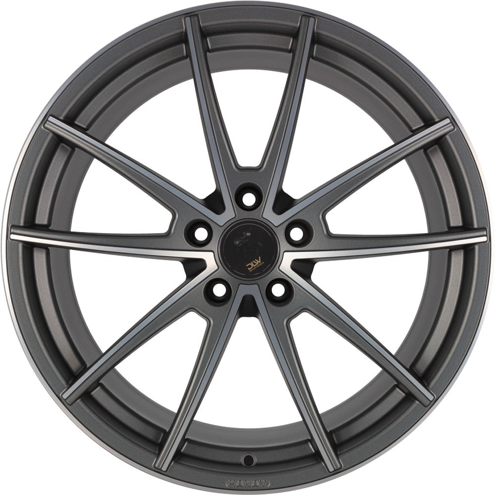 Etabeta Manay anthracite matt polish 9x20 ET40 - LK5/120 ML78.1 – Bild 2