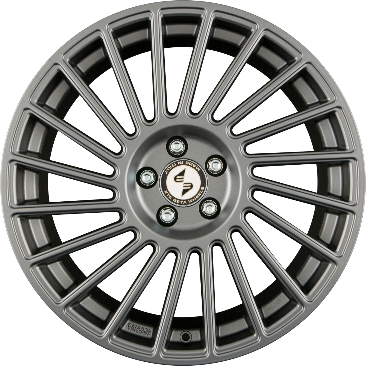 Etabeta Venti-R Anthracite Matt Alufelge 8.5x19 Zoll ET45 LK 5x112 ML78.1
