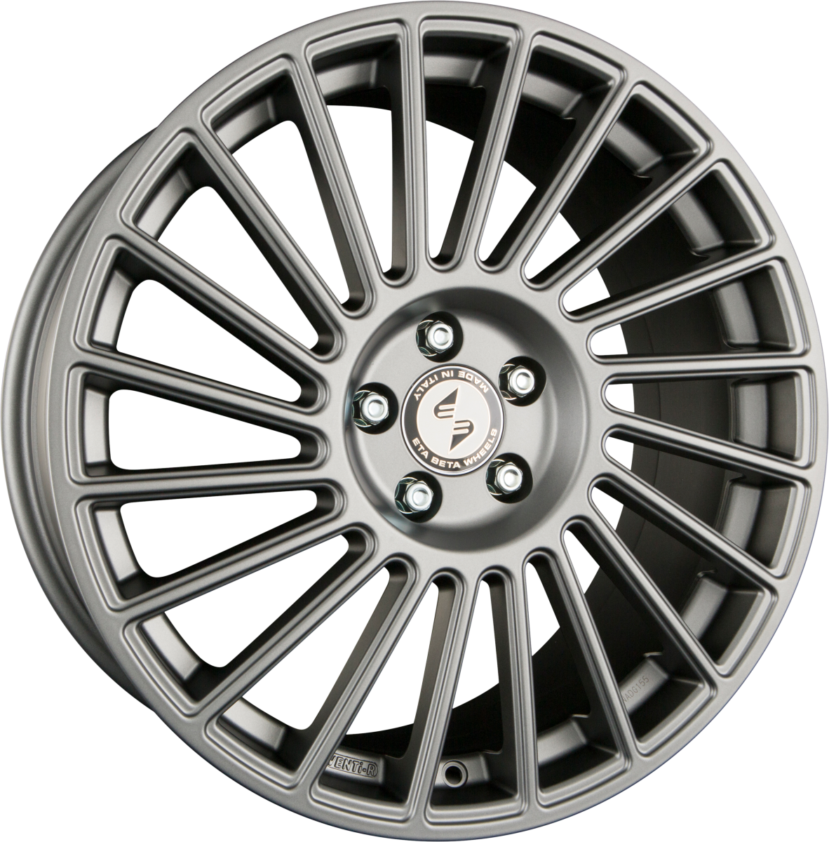 Etabeta Venti-R Anthracite Matt Alufelge 8.5x19 Zoll ET45 LK 5x112 ML78.1 – Bild 2
