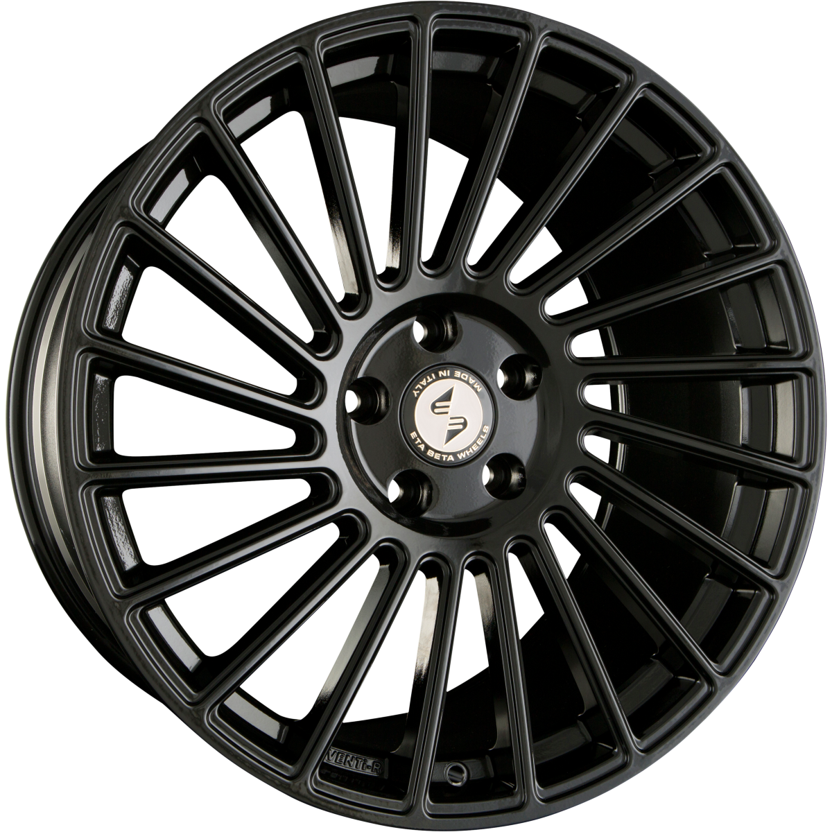 Etabeta Venti-R black shiny Alufelge 8.5x19 Zoll ET45 LK 5x112 ML78.1 – Bild 4