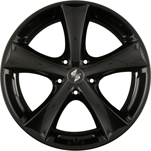 Etabeta Tettsut Black Shiny Alufelge 8x18 Zoll ET45 LK 5x112 ML73.1
