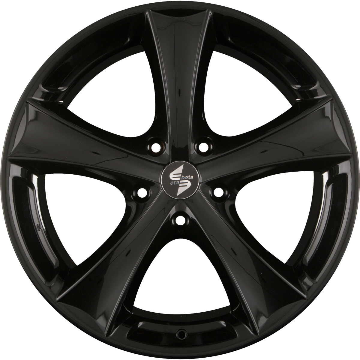 Etabeta Tettsut Black Shiny Alufelge 8x18 Zoll ET45 LK 5x112 ML73.1