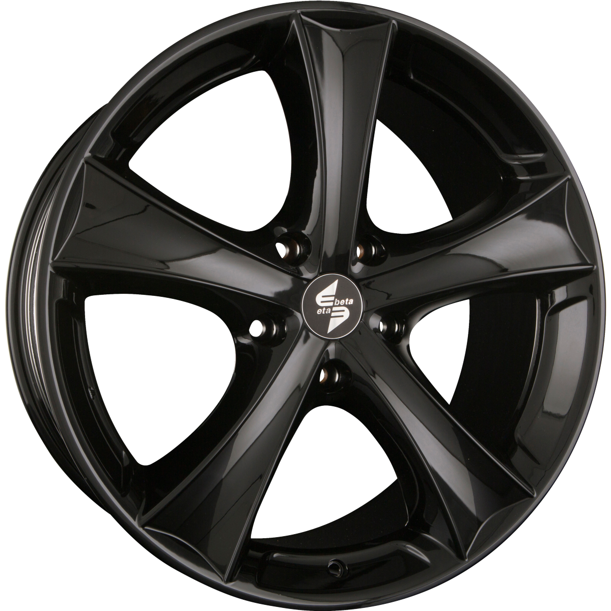 Etabeta Tettsut Black Shiny Alufelge 8x18 Zoll ET45 LK 5x112 ML73.1 – Bild 2