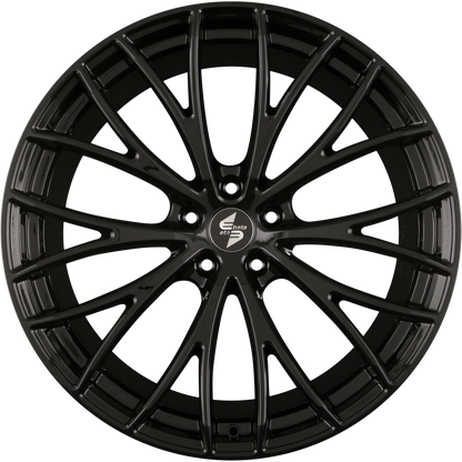 Etabeta Piuma Black Shiny Alufelge 9.5x22 Zoll ET40 LK 5x120 ML72.5
