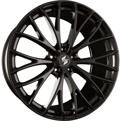 Etabeta Piuma Black Shiny Alufelge 9.5x22 Zoll ET40 LK 5x120 ML72.5 – Bild 2
