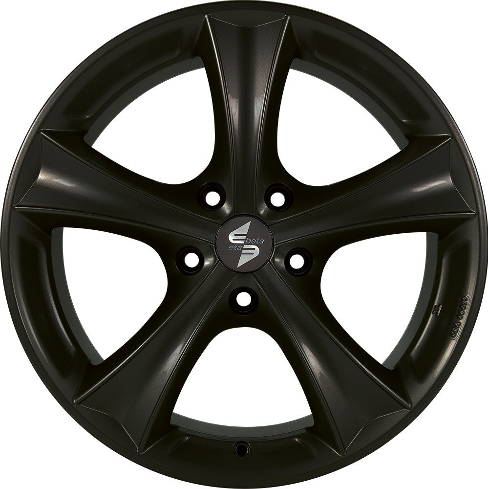 Etabeta Tettsut black shiny Alufelge 8.5x18 Zoll ET45 LK 5x120 ML65.1 – Bild 2