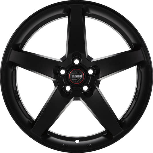 Momo Five black matt Alufelge 7x16 Zoll ET42 LK 5x112 ML72.3 – Bild 2
