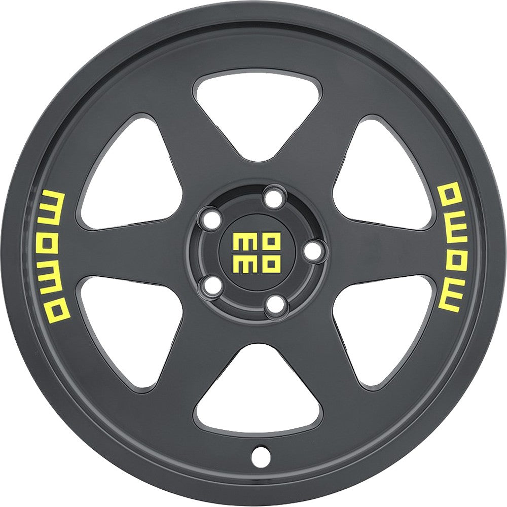 Momo Heritage 6 black matt Alufelge 8x18 Zoll ET32 LK 5x112 ML79.6 – Bild 2