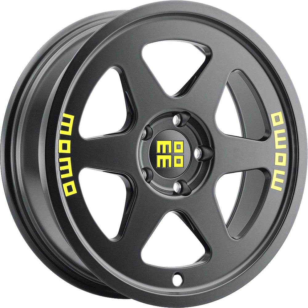 Momo Heritage 6 black matt Alufelge 8x18 Zoll ET35 LK 5x100 ML72.3