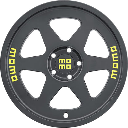 Momo Heritage 6 black matt Alufelge 8x18 Zoll ET45 LK 5x112 ML72.3 – Bild 2