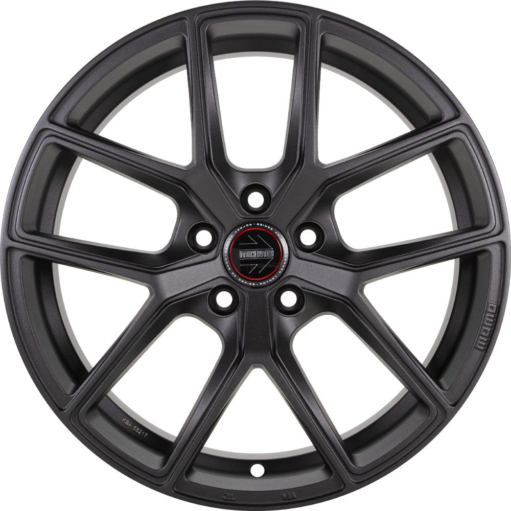 Momo RF01 sandblast black Alufelge 8x18 Zoll ET38 LK 5x112 ML66.6 – Bild 2