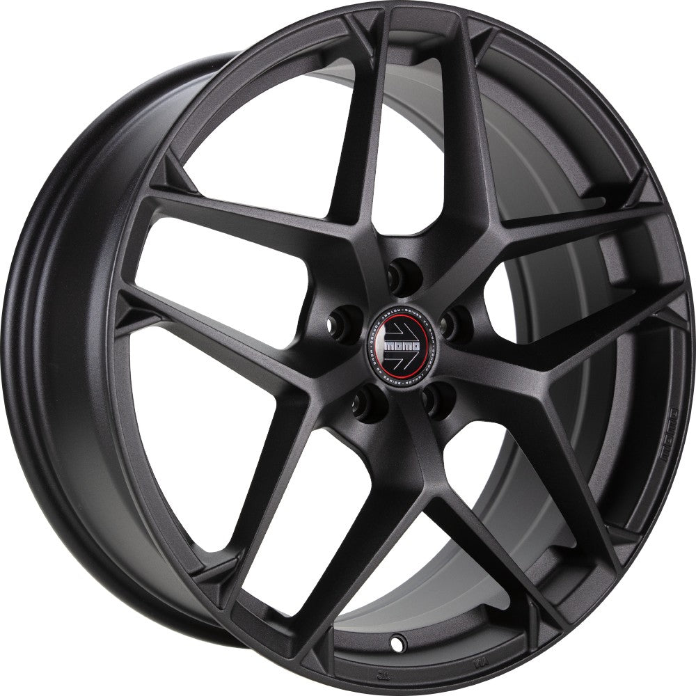 Momo RF07 sandblast black Alufelge 8.5x19 Zoll ET40 LK 5x114.3 ML72.3