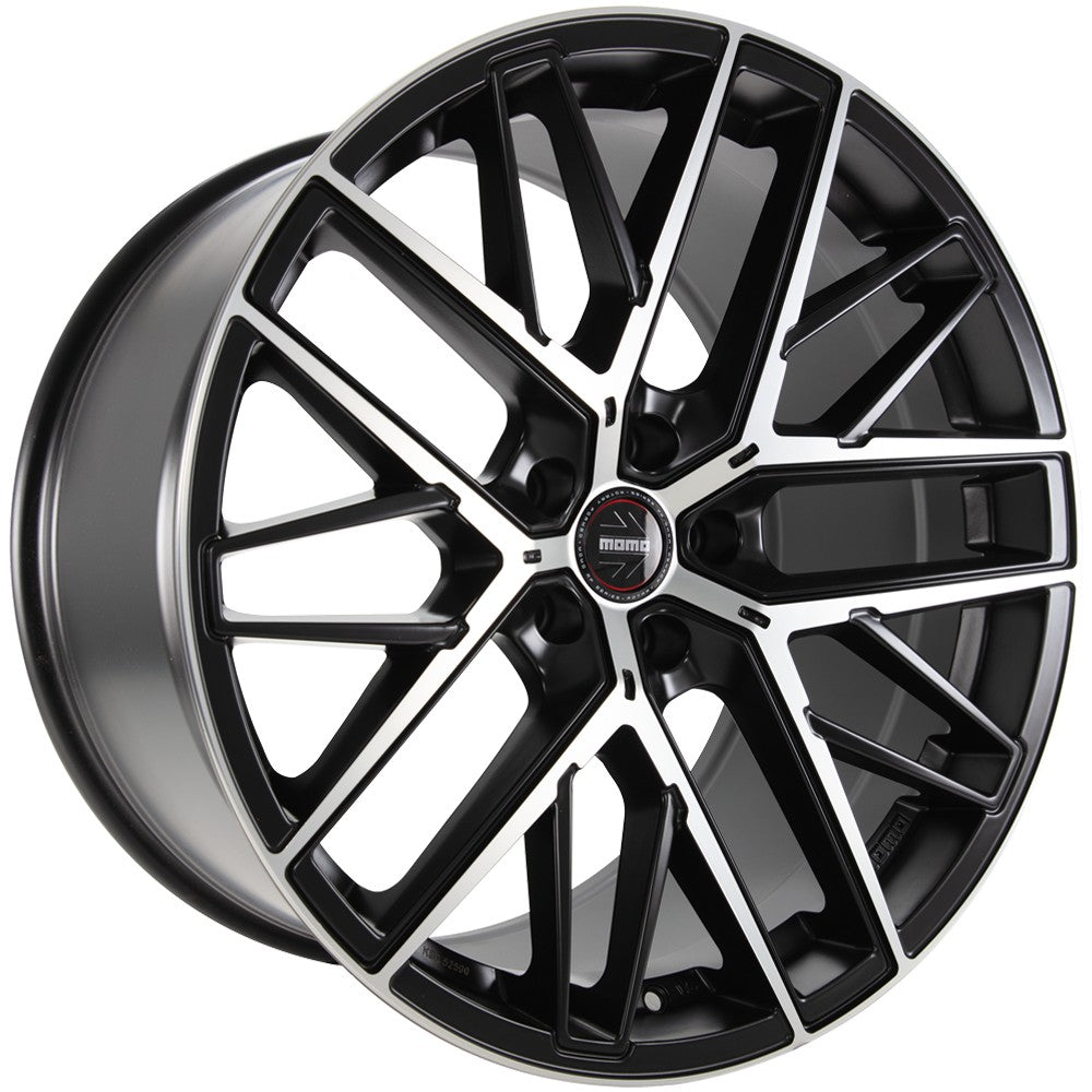 Momo RFX01 black matt polish Alufelge 9x21 Zoll ET40 LK 5x108 ML63.4