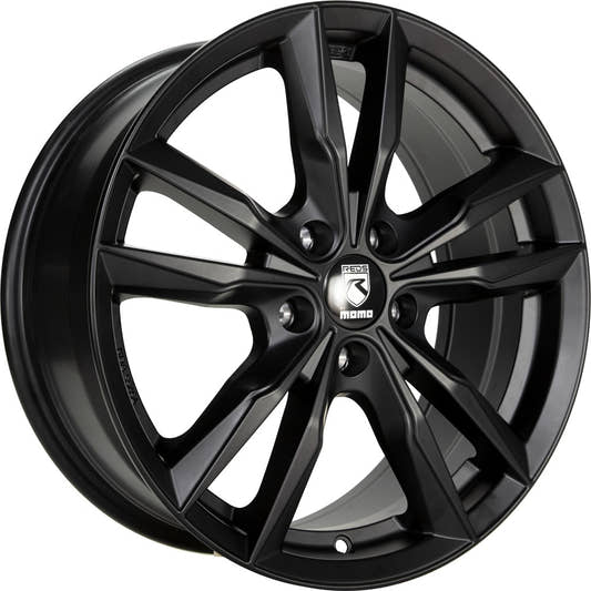Momo Fast black matt Alufelge 7.5x17 Zoll ET45 LK 5x108 ML72.3