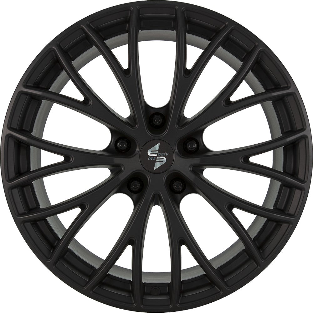 Etabeta Piuma-C black shiny Alufelge 9.5x22 Zoll ET25 LK 5x112 ML66.6 – Bild 2