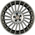 Etabeta Venti-R Anthracite Matt Full Polish Alufelge 8.5x20 Zoll ET25 LK 5x112 ML78.1