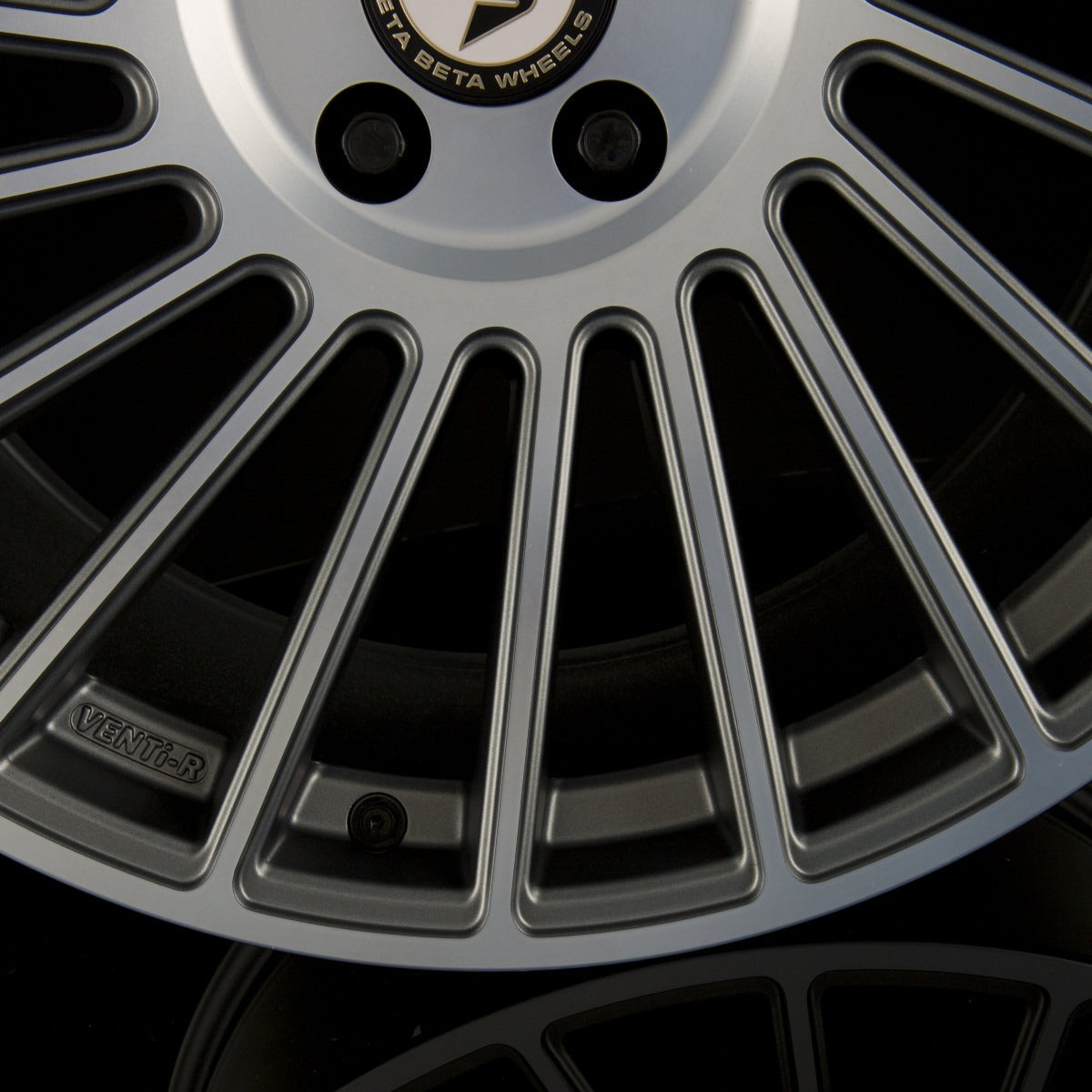 Etabeta Venti-R Anthracite Matt Full Polish Alufelge 8.5x20 Zoll ET25 LK 5x112 ML78.1 – Bild 5