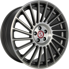 Etabeta Venti-R anthracite matt polish Alufelge 9x20 Zoll ET25 LK 5x112 ML78.1