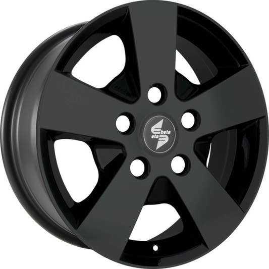Etabeta Atria black matt Alufelge 6.5x16 Zoll ET55 LK 5x118 ML71.1