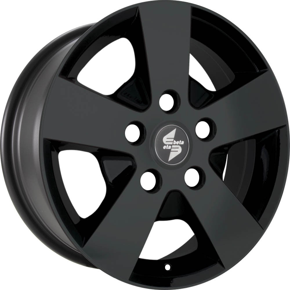 Etabeta Atria black matt Alufelge 6.5x16 Zoll ET55 LK 5x118 ML71.1