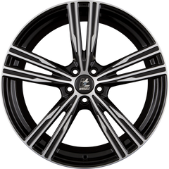 itWheels Amos Glanzschwarz Poliert Alufelge 8.5x20 Zoll ET48 LK 5x108 ML63.4