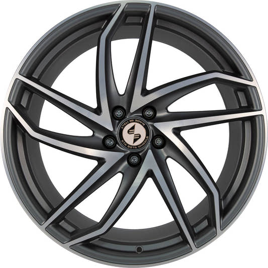Etabeta Heron-K anthracite matt full polished 10x20 ET45 - LK5/112 ML78.1 – Bild 2