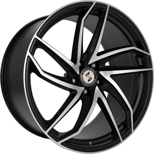 Etabeta Heron-K black matt full polished 10x20 ET50 - LK5/112 ML66.6