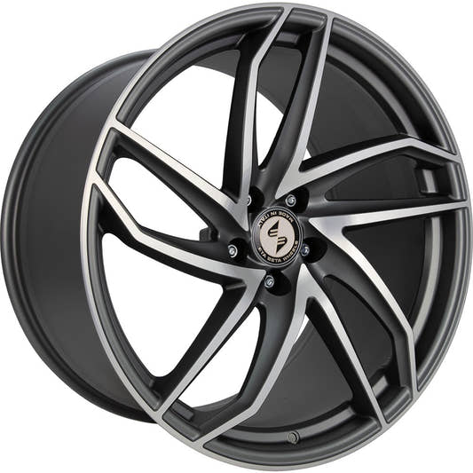 Etabeta Heron-K anthracite matt full polished 10x20 ET50 - LK5/112 ML66.6