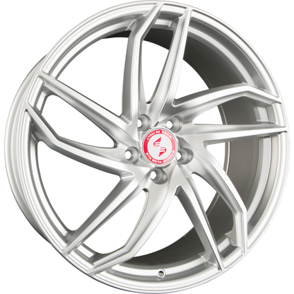 Etabeta Heron-K silver Alufelge 10x20 Zoll ET35 LK 5x120 ML72.6 – Bild 5