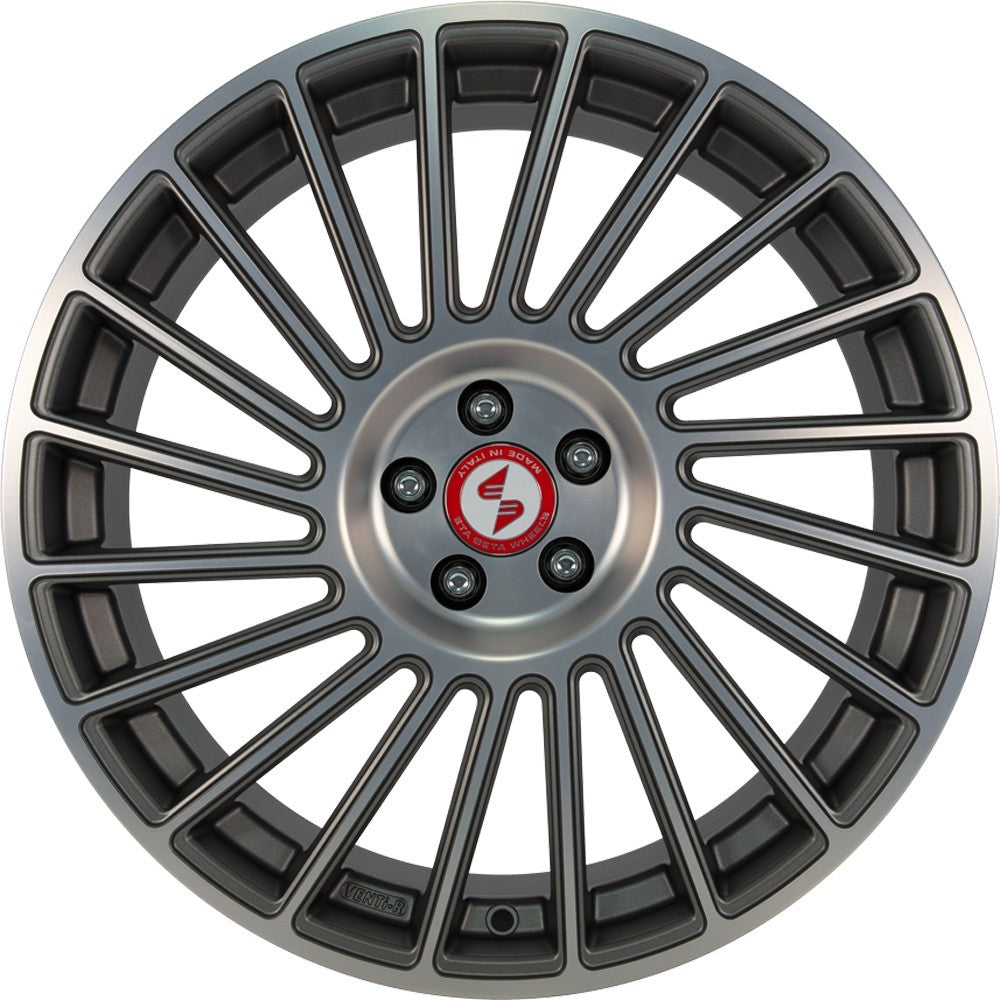 Etabeta Venti-R anthracite matt polish *VW Bus* Alufelge 9x20 Zoll ET35 LK 5x120 ML65.1 – Bild 2