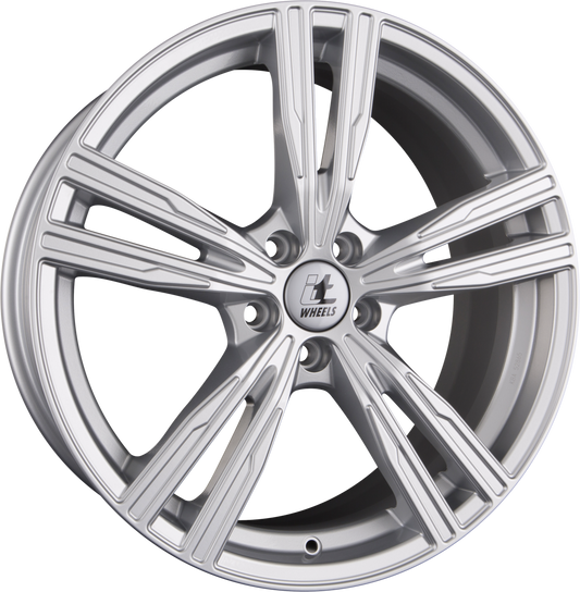 itWheels Amos Glanzsilber Alufelge 8x19 Zoll ET30 LK 5x112 ML66.6 – Bild 2