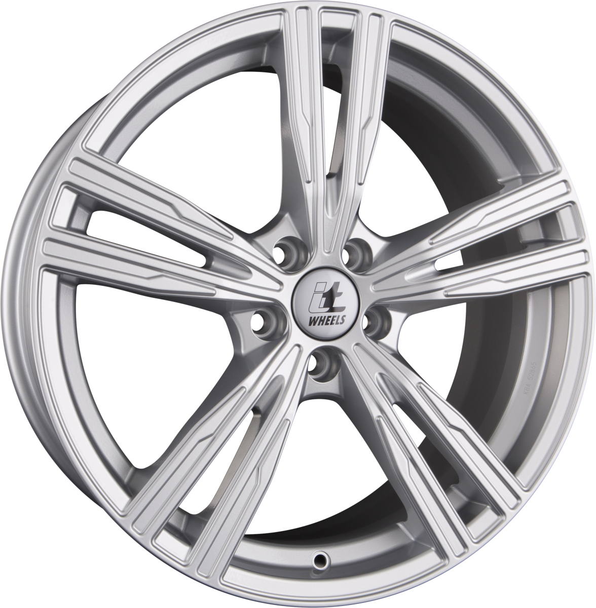 itWheels Amos Glanzsilber Alufelge 8x19 Zoll ET40 LK 5x114.3 ML64.1 – Bild 2