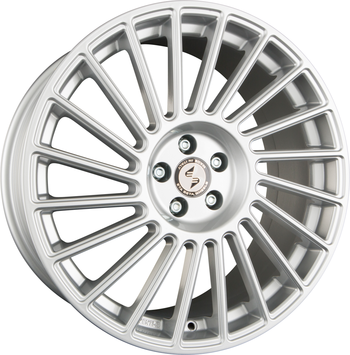 Etabeta Venti-R silver Alufelge 9.5x21 Zoll ET21 LK 5x112 ML78.1 – Bild 4