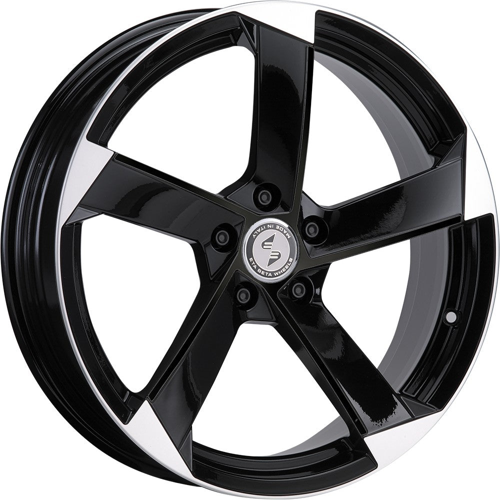 Etabeta Magic black shiny special edition Alufelge 8x18 Zoll ET25 LK 5x112 ML66.5