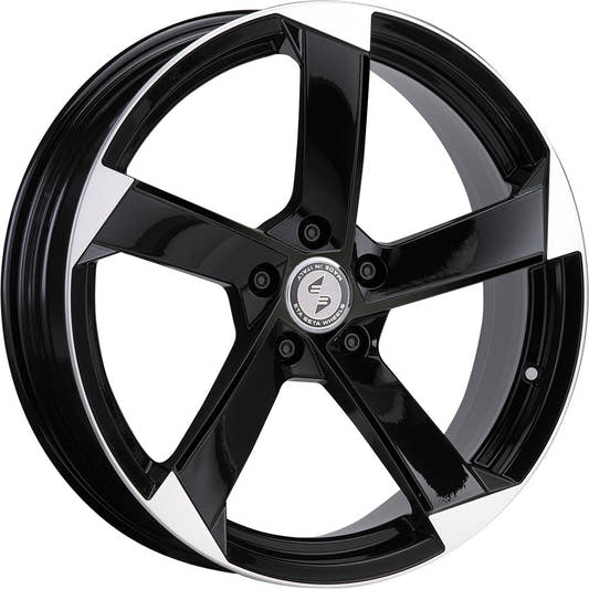 Etabeta Magic black shiny special edition Alufelge 8x18 Zoll ET25 LK 5x112 ML66.5