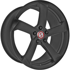 Etabeta Magic black matt Alufelge 8x18 Zoll ET33 LK 5x100 ML66.5