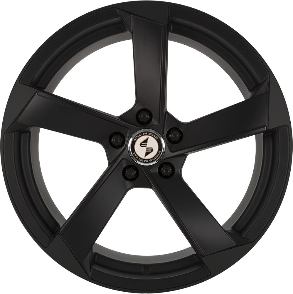 Etabeta Magic black matt Alufelge 8x18 Zoll ET33 LK 5x112 ML66.5 – Bild 2