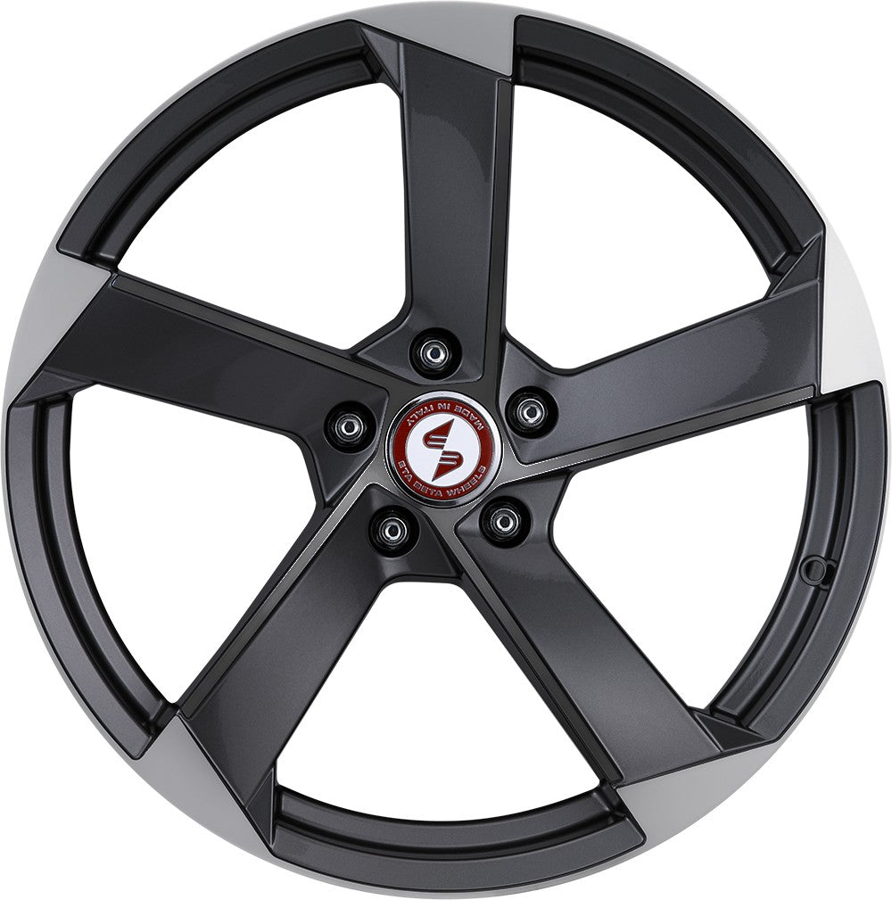 Etabeta Magic anthracite shiny special edition Alufelge 8x18 Zoll ET33 LK 5x112 ML66.5 – Bild 2