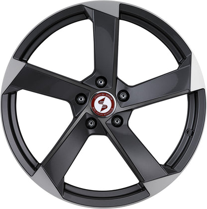 Etabeta Magic anthracite shiny special edition Alufelge 8x18 Zoll ET33 LK 5x112 ML66.5 – Bild 2