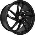 Etabeta Heron-K black shiny Alufelge 9.5x19 Zoll ET20 LK 5x112 ML66.55