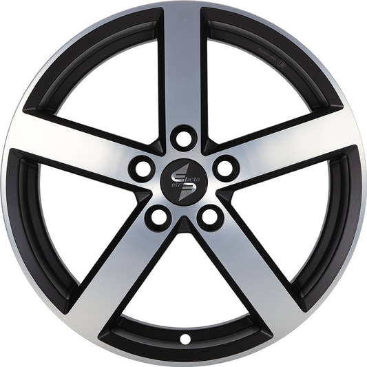 Etabeta Eros black matt full polished Alufelge 8x18 Zoll ET30 LK 5x112 ML66.5 – Bild 2