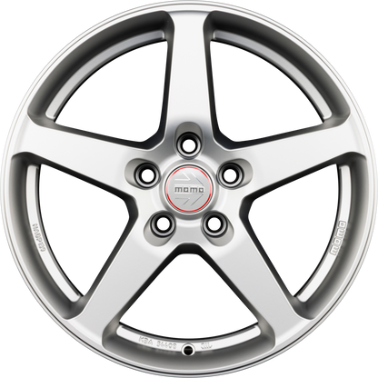 Momo Five titan silver matt Alufelge 8x18 Zoll ET42 LK 5x100 ML72.3 – Bild 3